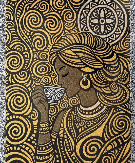 Private collection | Michael McCollough | COSMIC ROOTS 2 & 3
